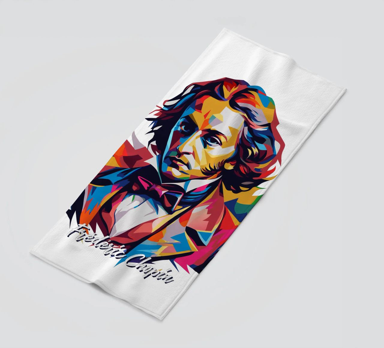 Frederic Chopin In WPAP POP ART telo mare da vectorartnesia