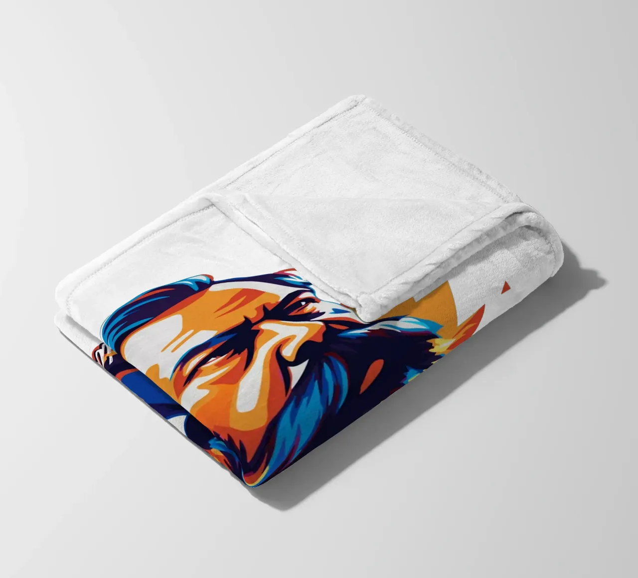 Friedrich Engels in WPAP POP ART coperta in pile da vectorartnesia