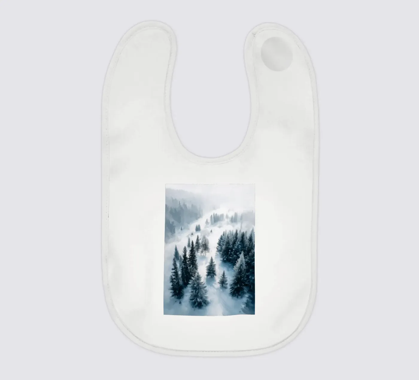 Snowfall Valley baby slabbetje van Nadjaa
