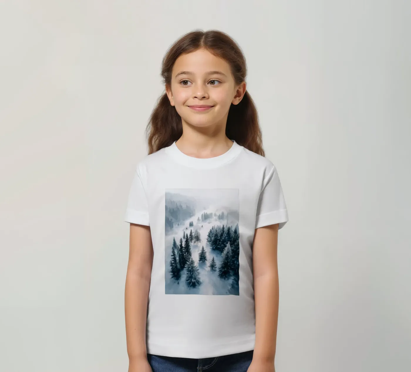 Snowfall Valley t-shirt bambini da Nadjaa