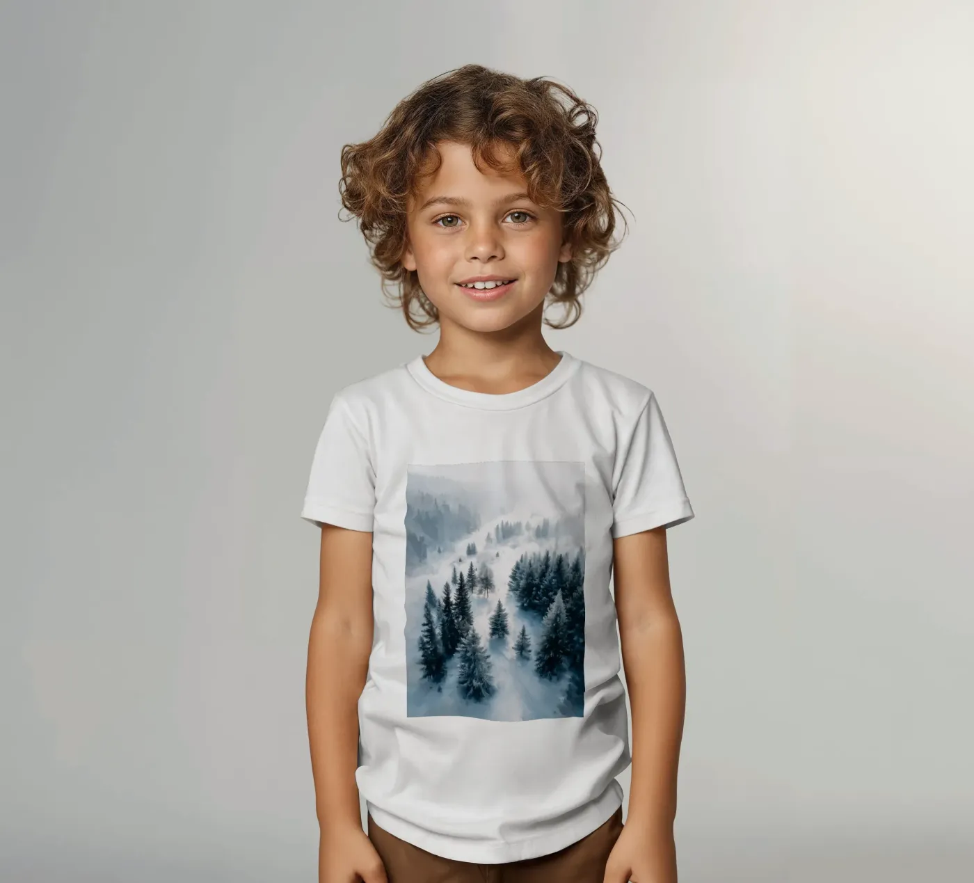 Snowfall Valley t-shirt bambini da Nadjaa