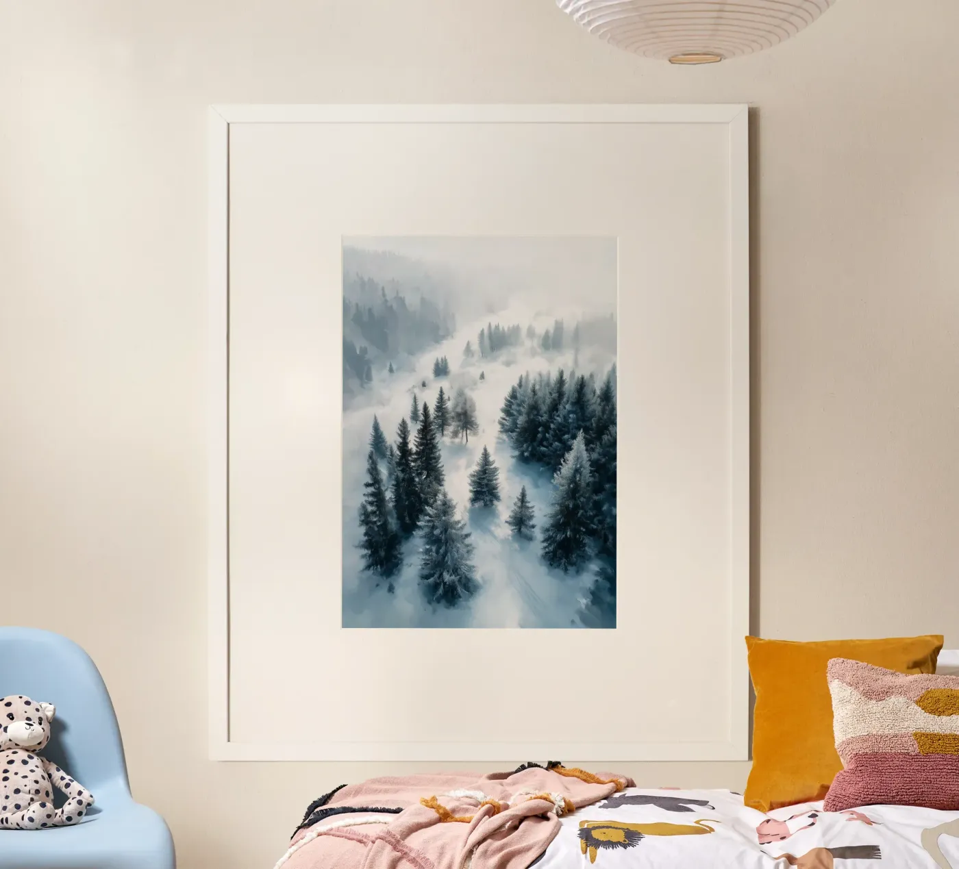 Snowfall Valley poster de Nadjaa