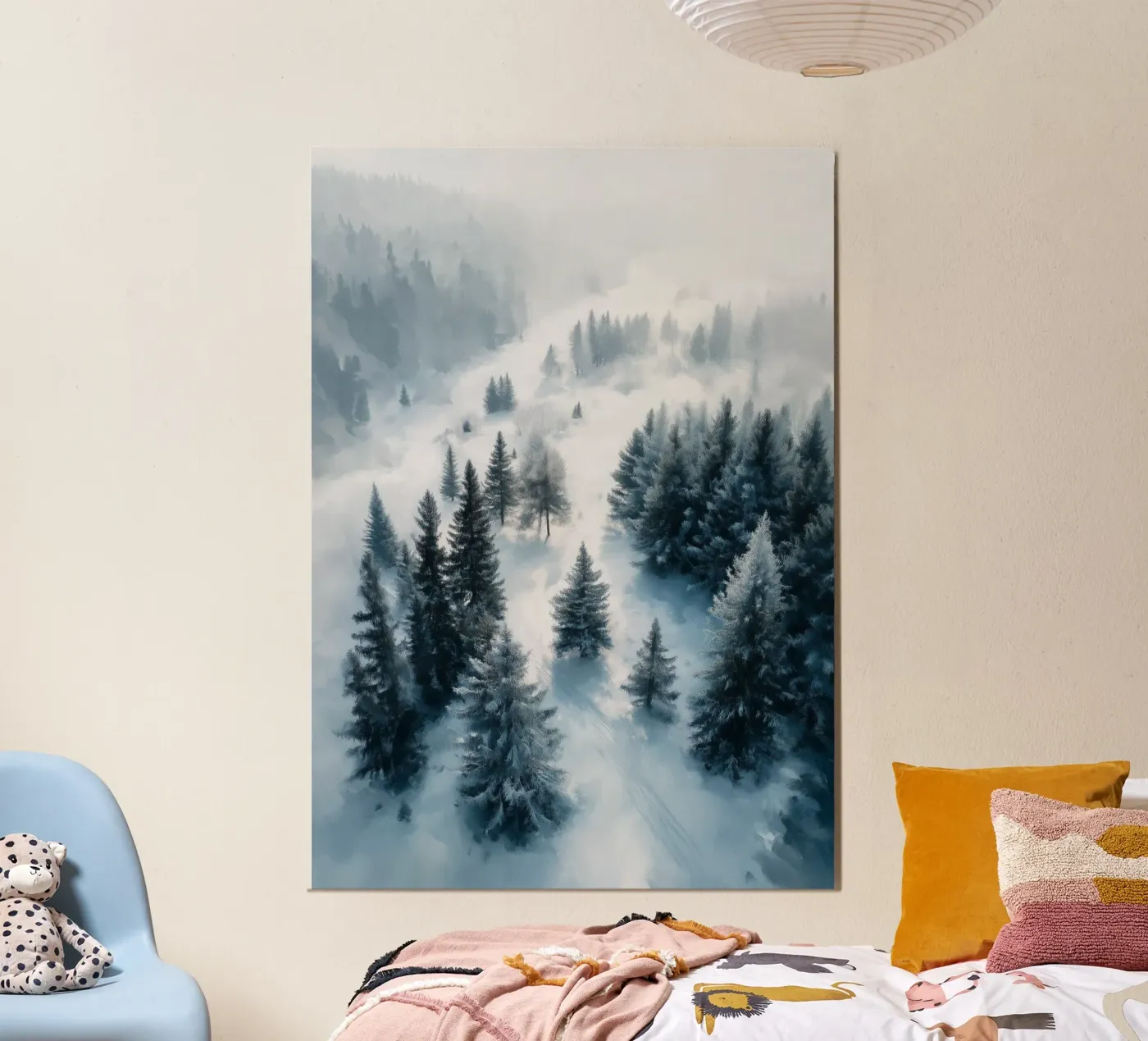 Snowfall Valley poster de Nadjaa
