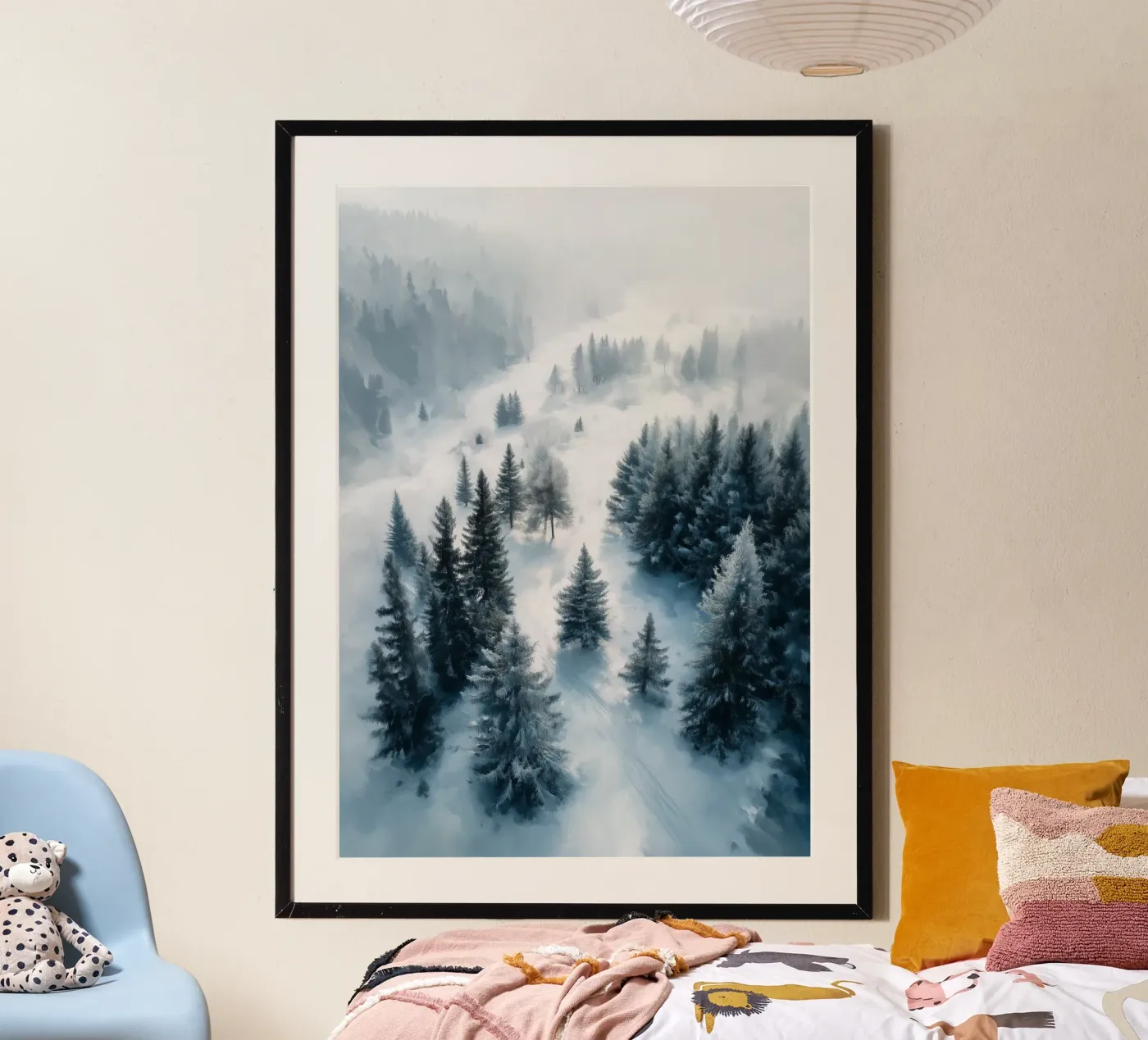Snowfall Valley poster de Nadjaa