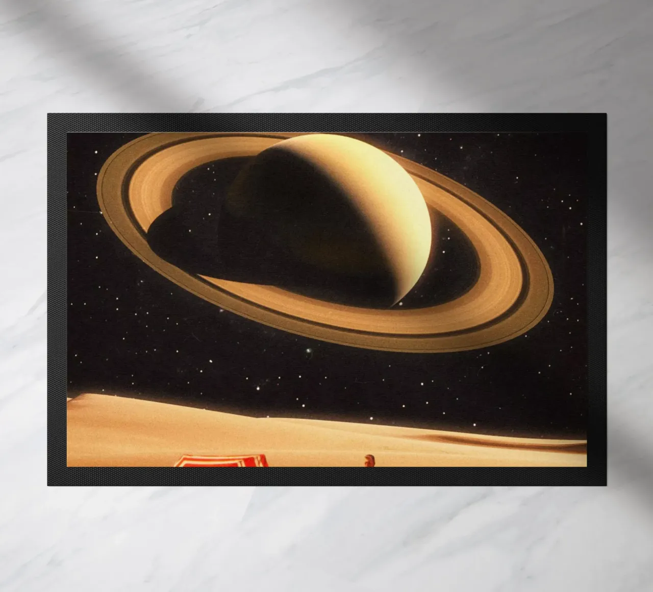 Our Space Date doormat by Taudalpoi