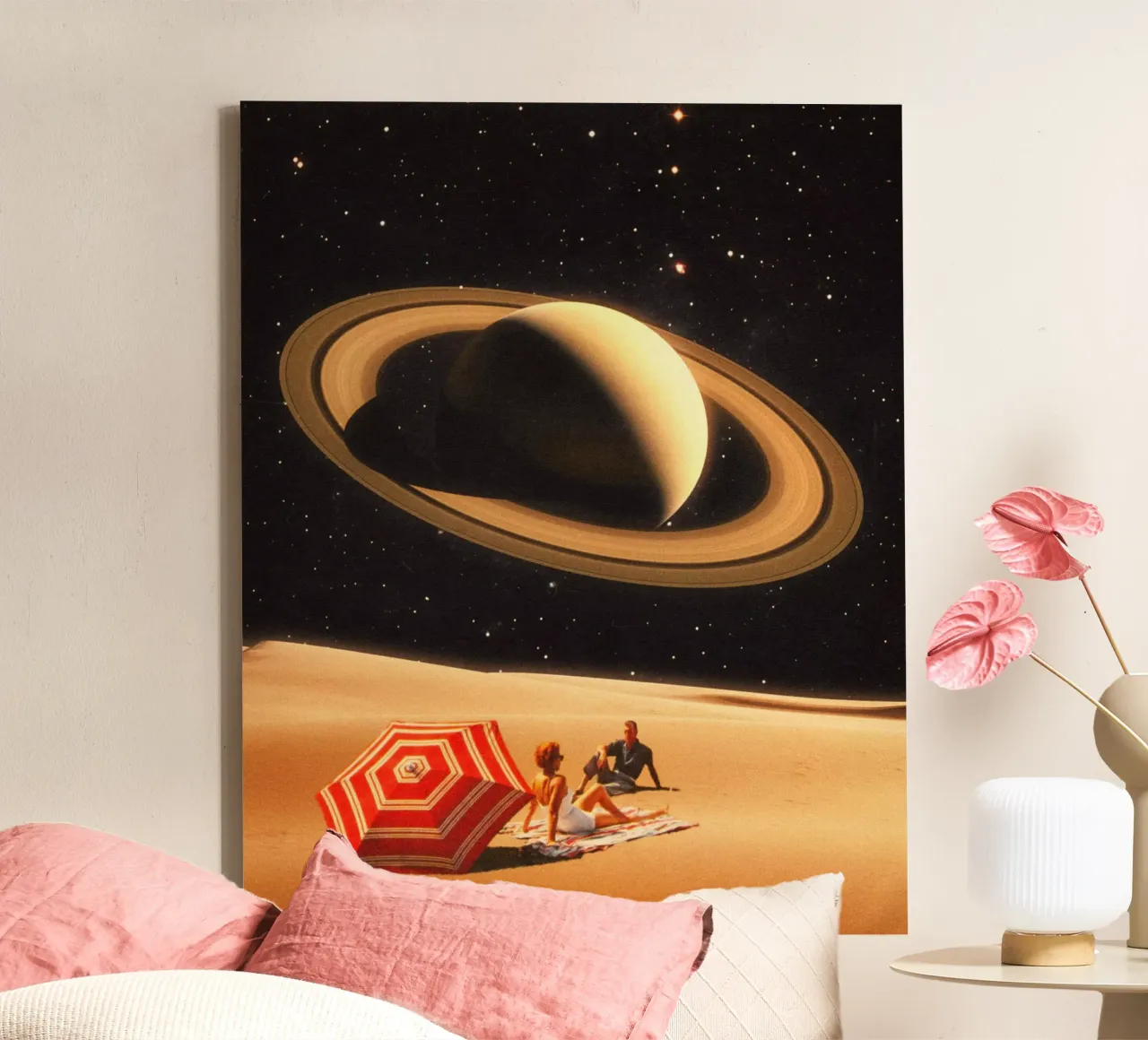 Il nostro spazio Data tela con Cornice a cassetta da Taudalpoi