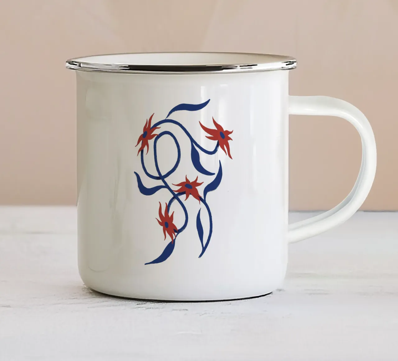 A little twisted mug en émail de felixschuster