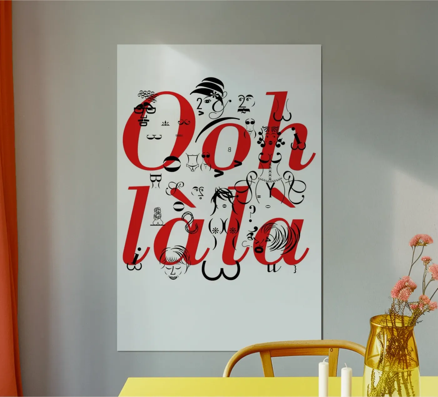 Ooh Là Là poster da Catherine Aguilar