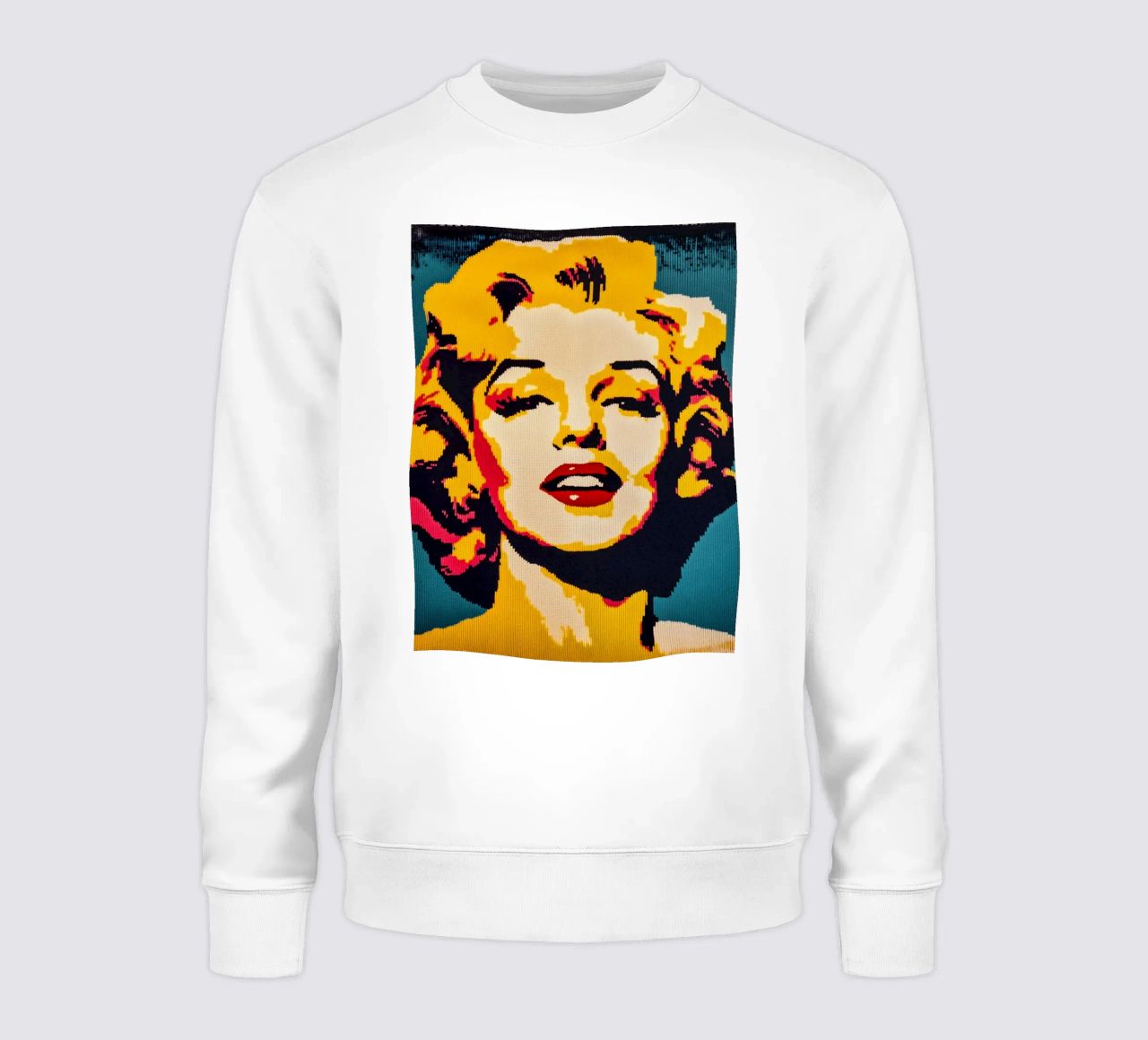 Tessili Ritratto di Marilyn Monroe Design felpa da Autofocus