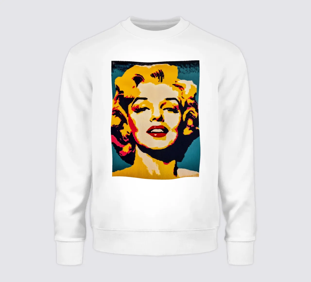 Tessili Ritratto di Marilyn Monroe Design felpa da Autofocus
