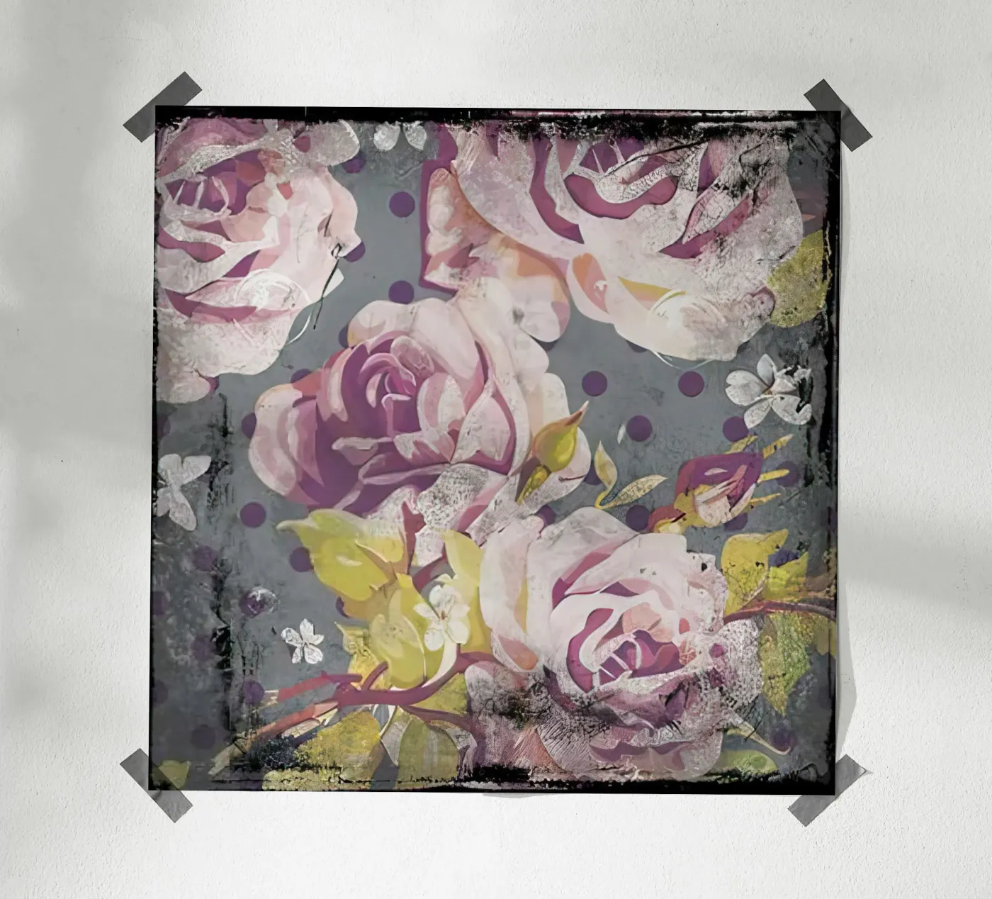 Flower pattern 2 Poster poster by Leahprint