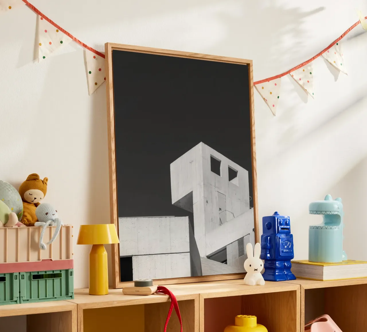 Von der Sonne beschienene Gebäudewände Acryl-Glas von PERSIE