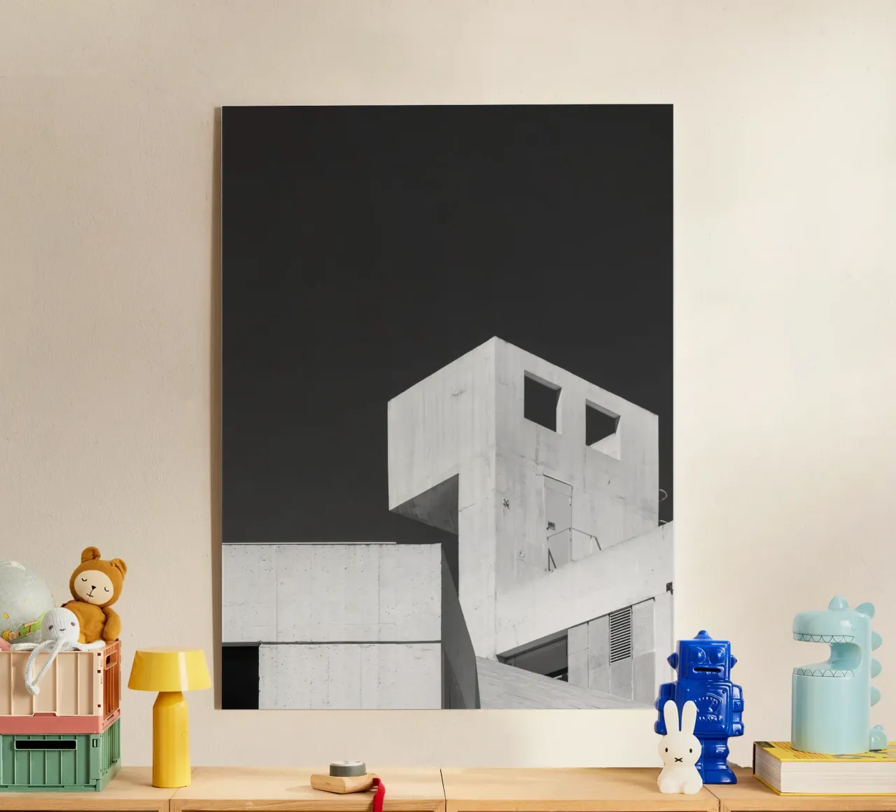 Von der Sonne beschienene Gebäudewände Acryl-Glas von PERSIE