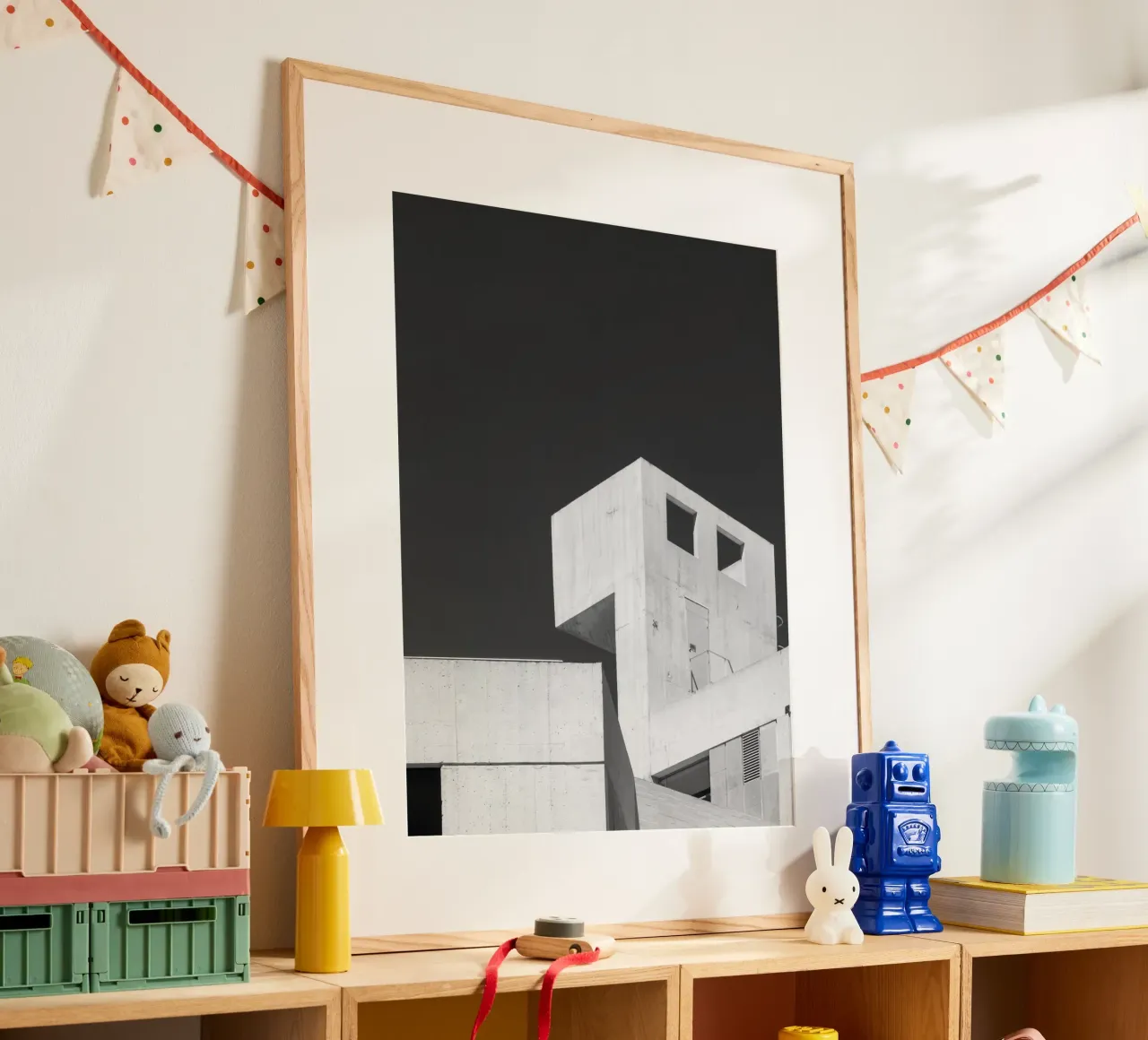 Sunlit Buildings Walls poster da PERSIE