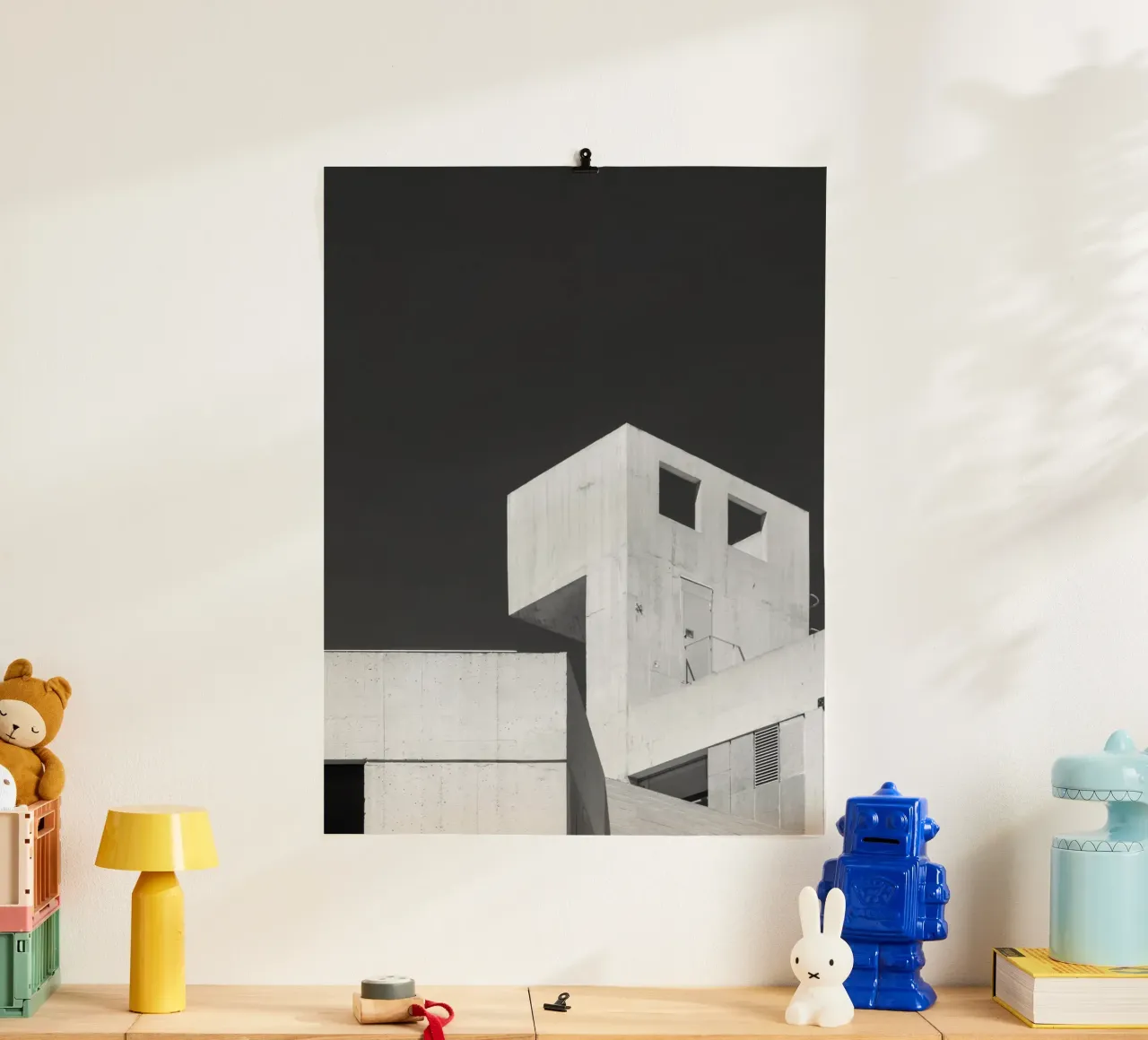 Zonovergoten gebouwen Muren poster van PERSIE