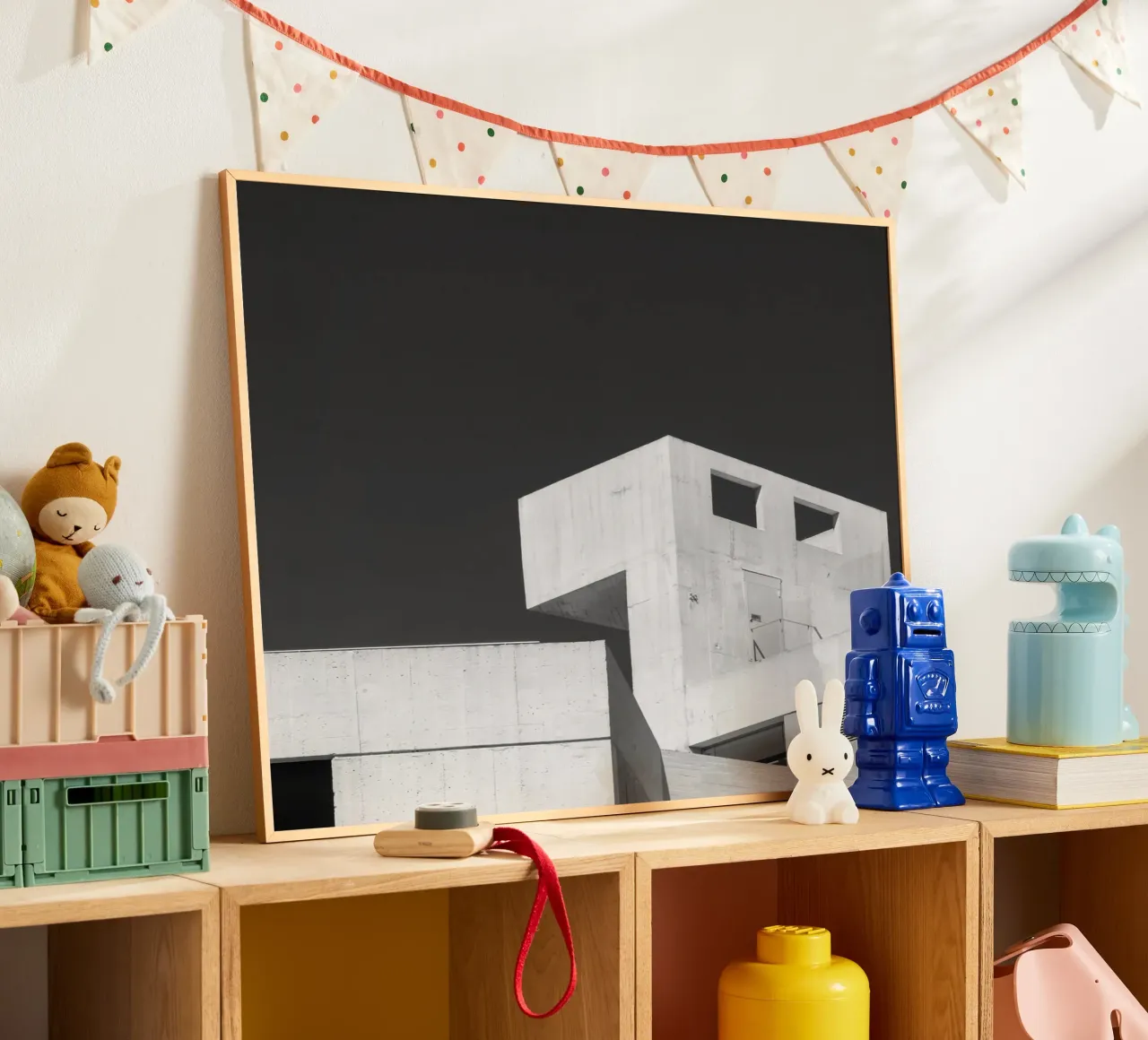 Sunlit Buildings Walls poster da PERSIE