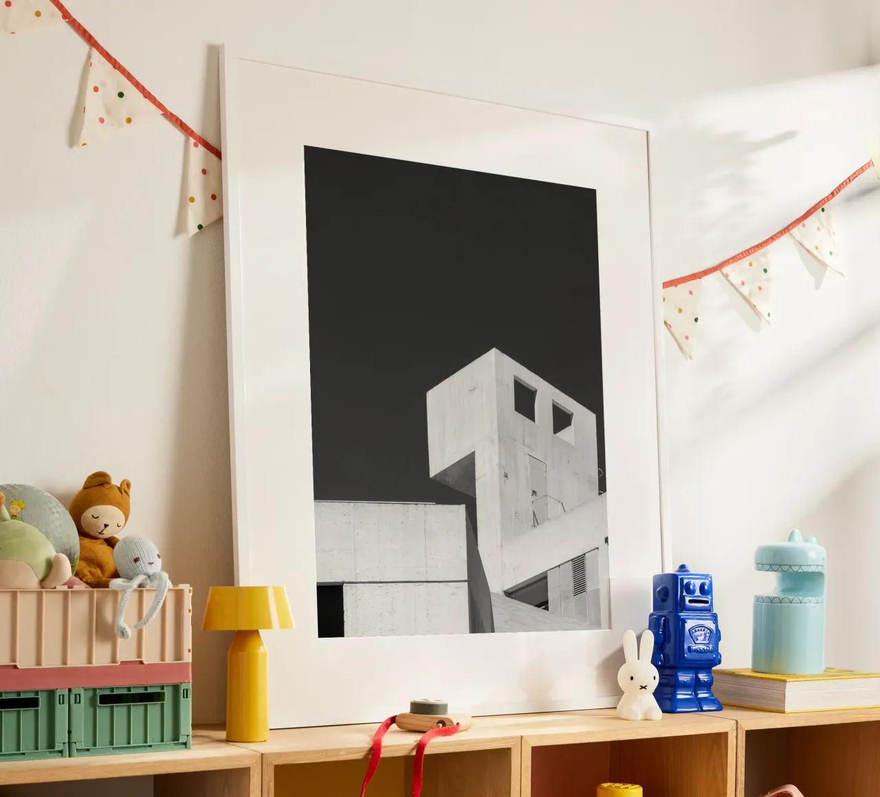 Sunlit Buildings Walls poster da PERSIE