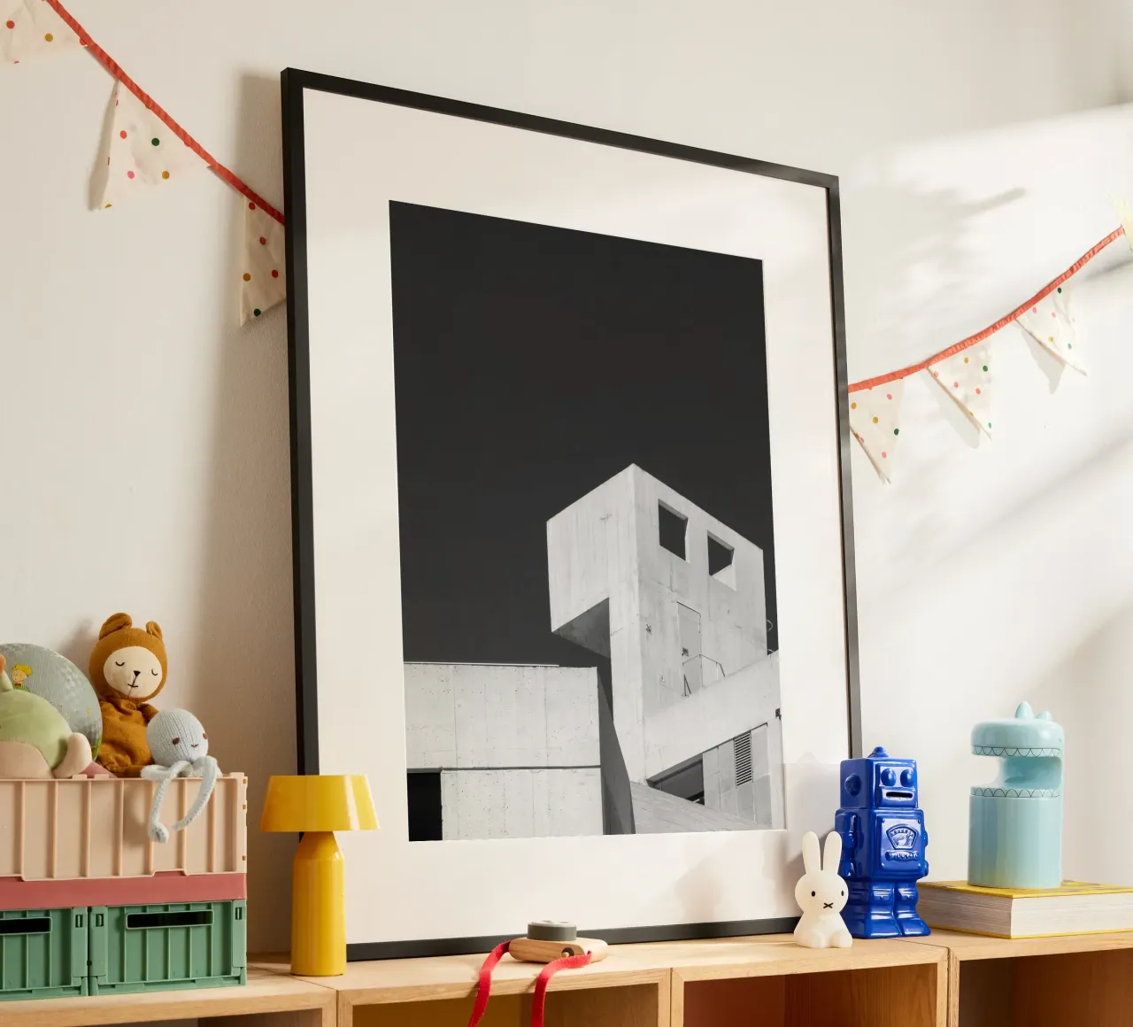 Zonovergoten gebouwen Muren poster van PERSIE