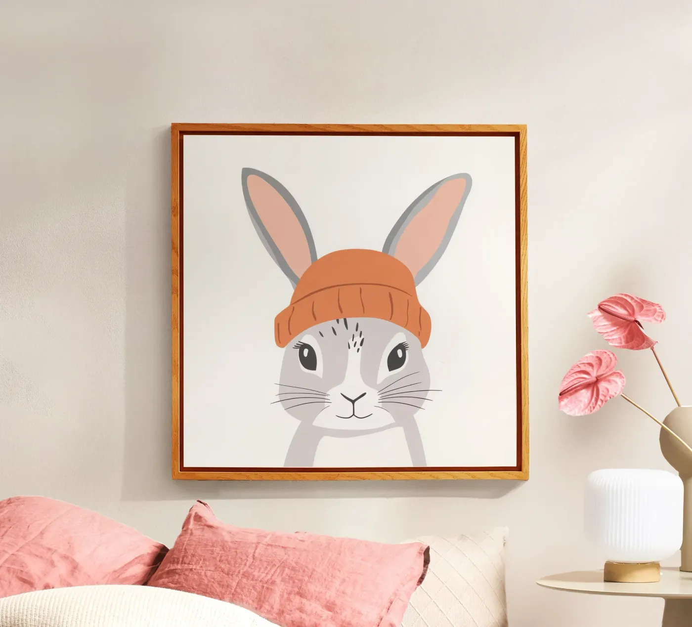 Cute Rabbit 1 plexiglass da So Cute Land - Affiches et posters