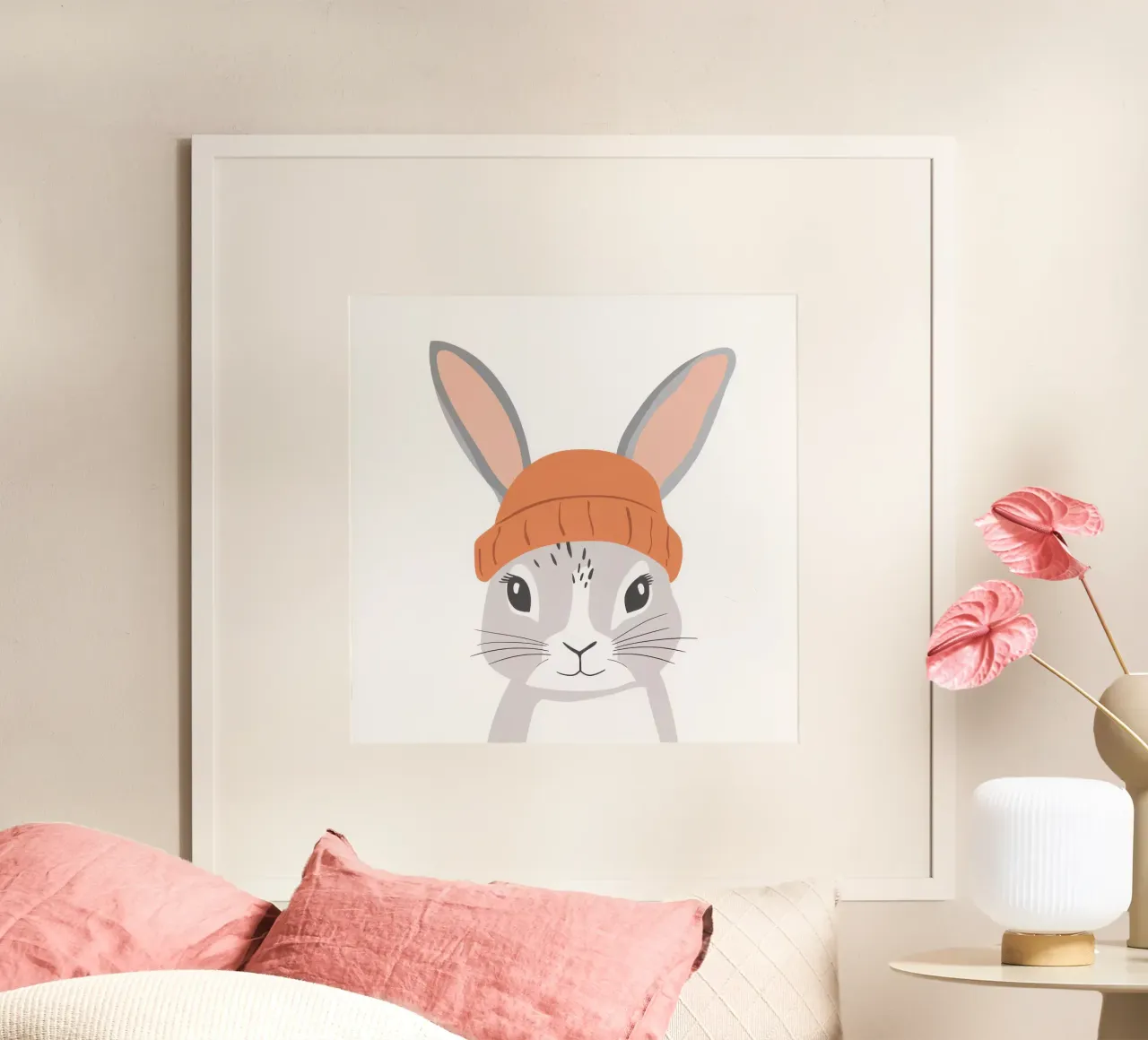 Cute Rabbit 1 poster da So Cute Land - Affiches et posters