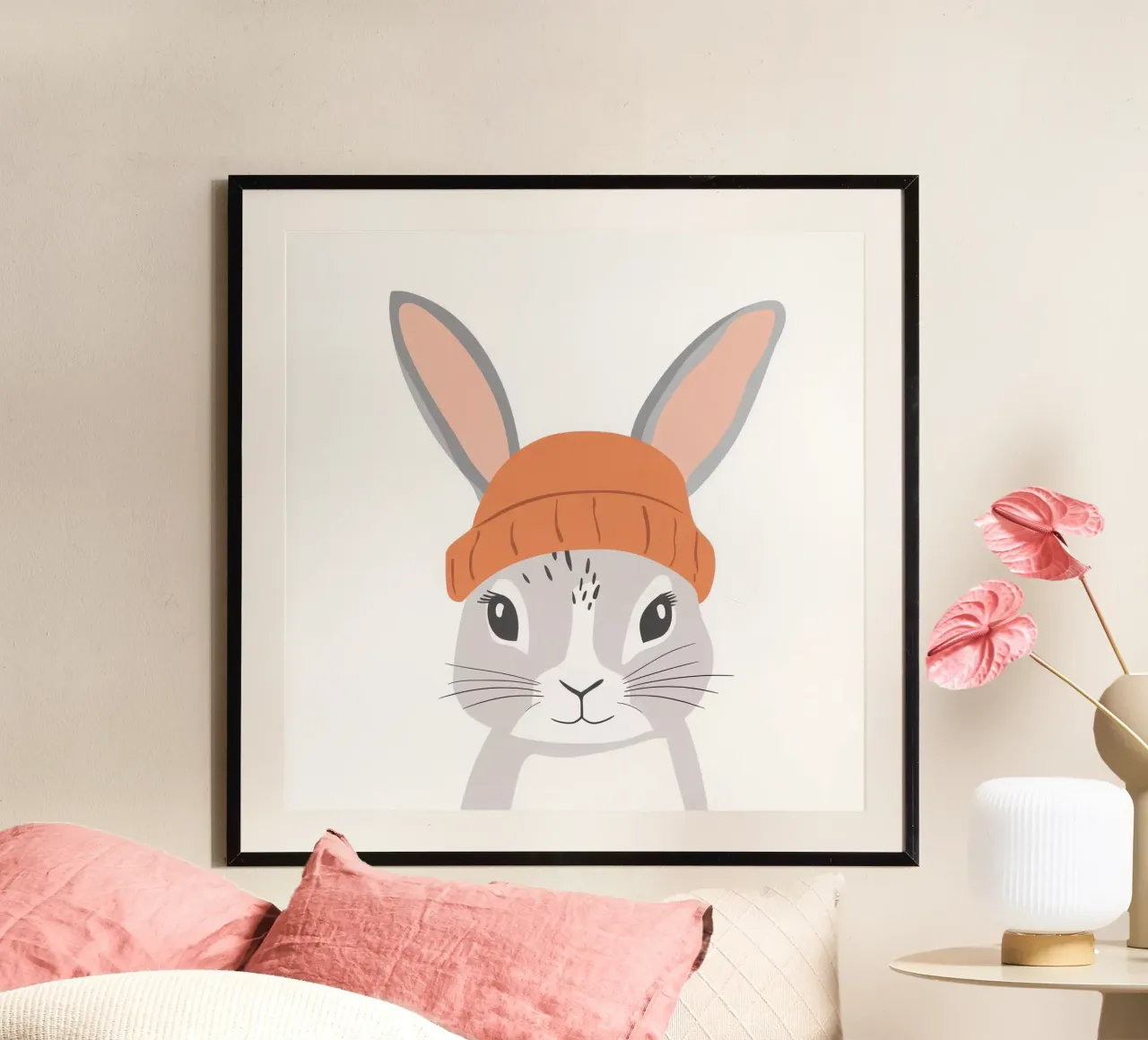 Cute Rabbit 1 poster da So Cute Land - Affiches et posters