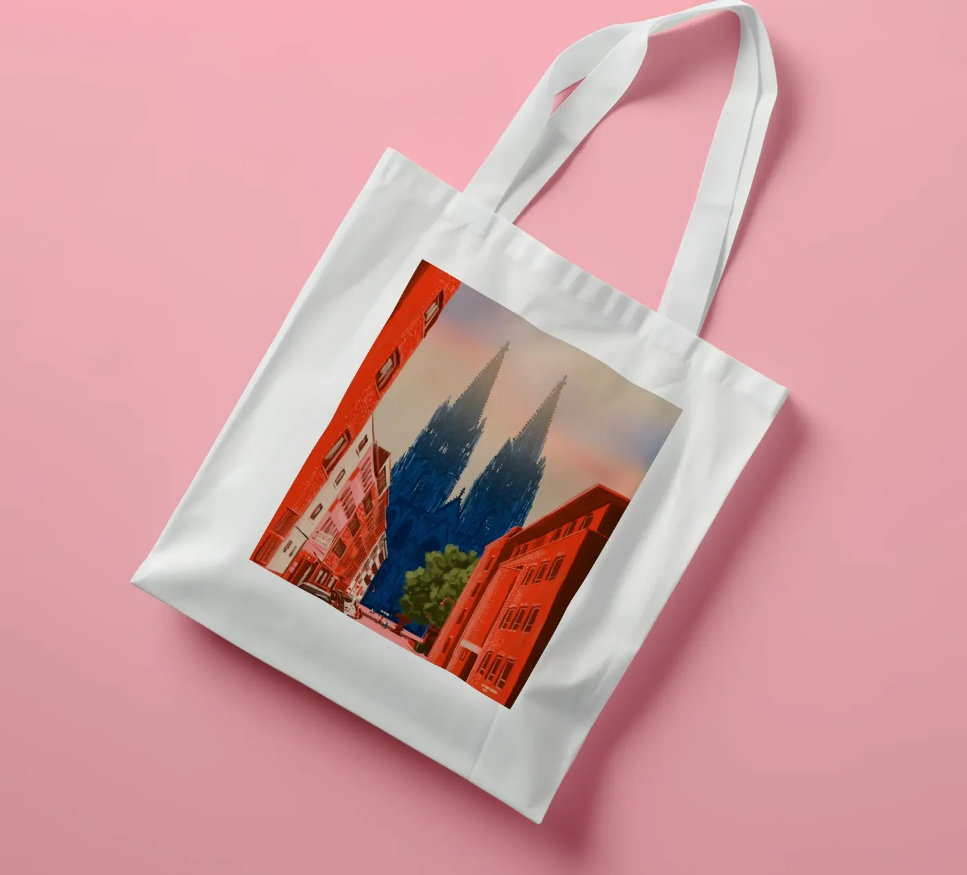 Cologne tote bag by Anny Addams