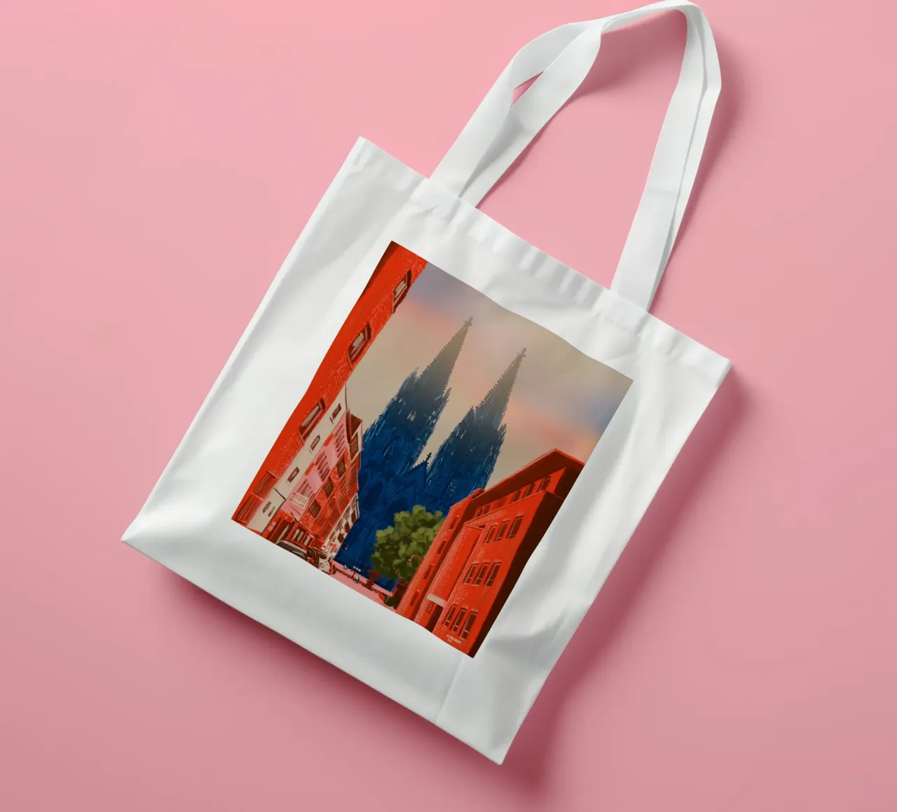 Cologne tote bag by Anny Addams