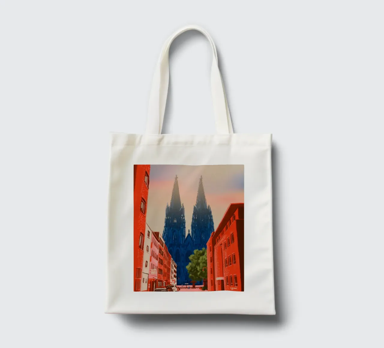 Cologne tote bag by Anny Addams