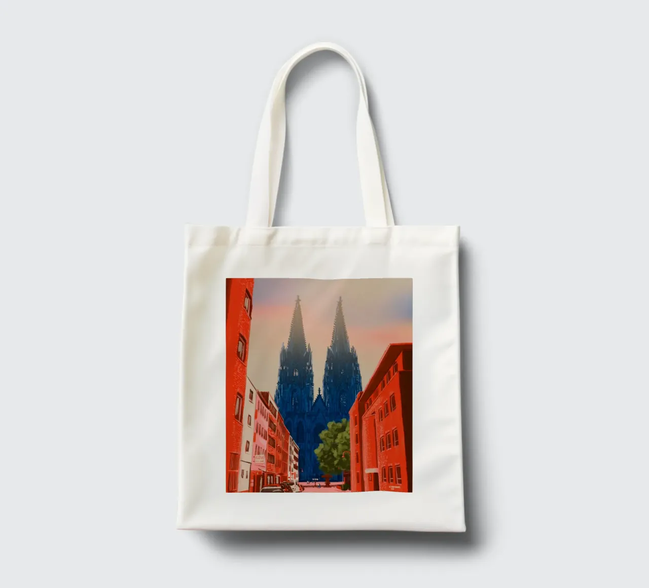 Cologne tote bag by Anny Addams