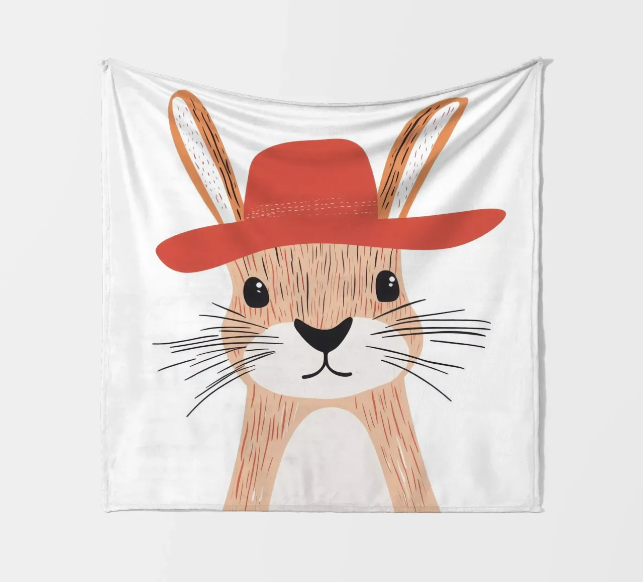 Cute Rabbit 2 coperta in pile da So Cute Land - Affiches et posters