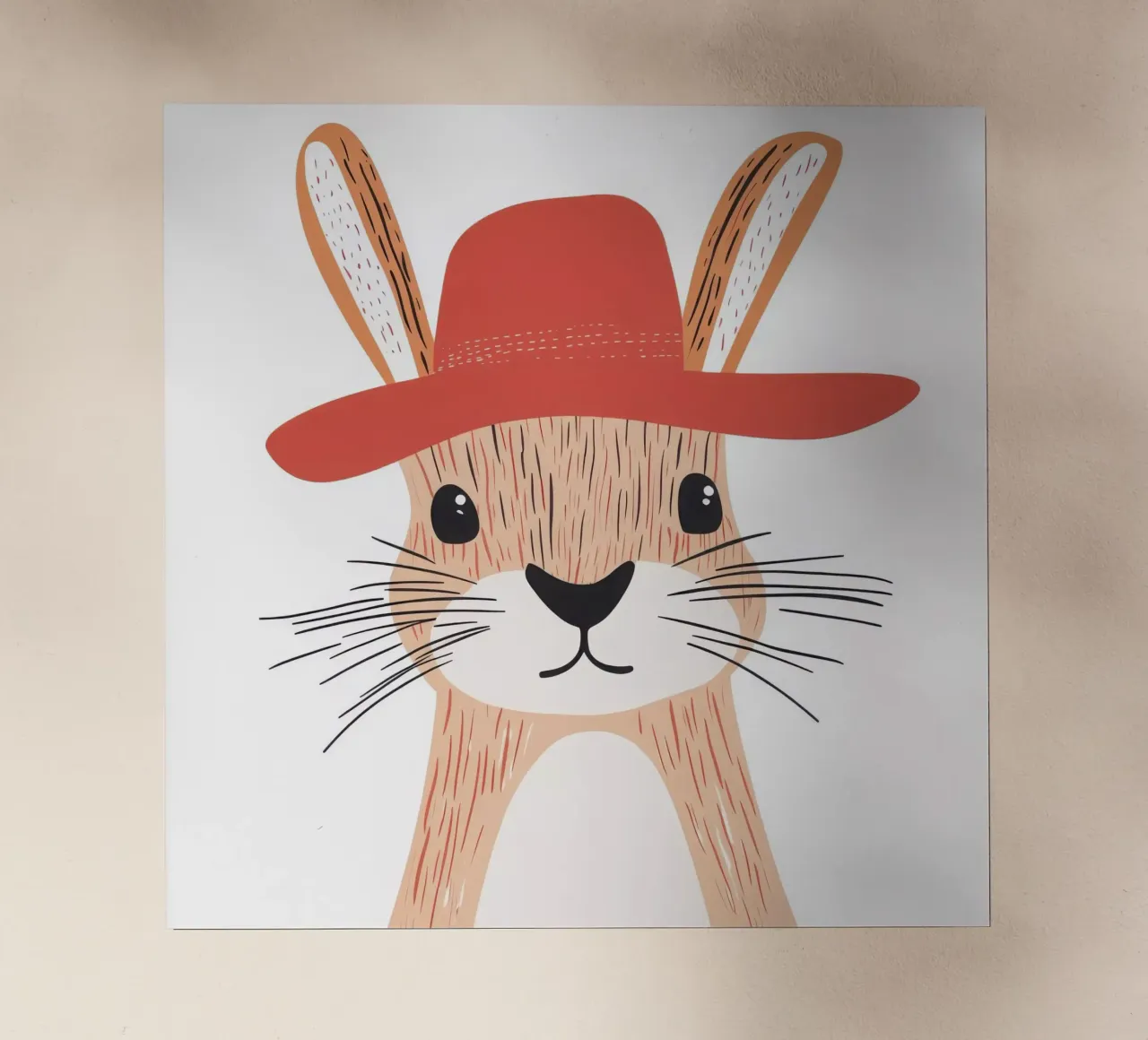 Cute Rabbit 2 pellicola backlit da So Cute Land - Affiches et posters