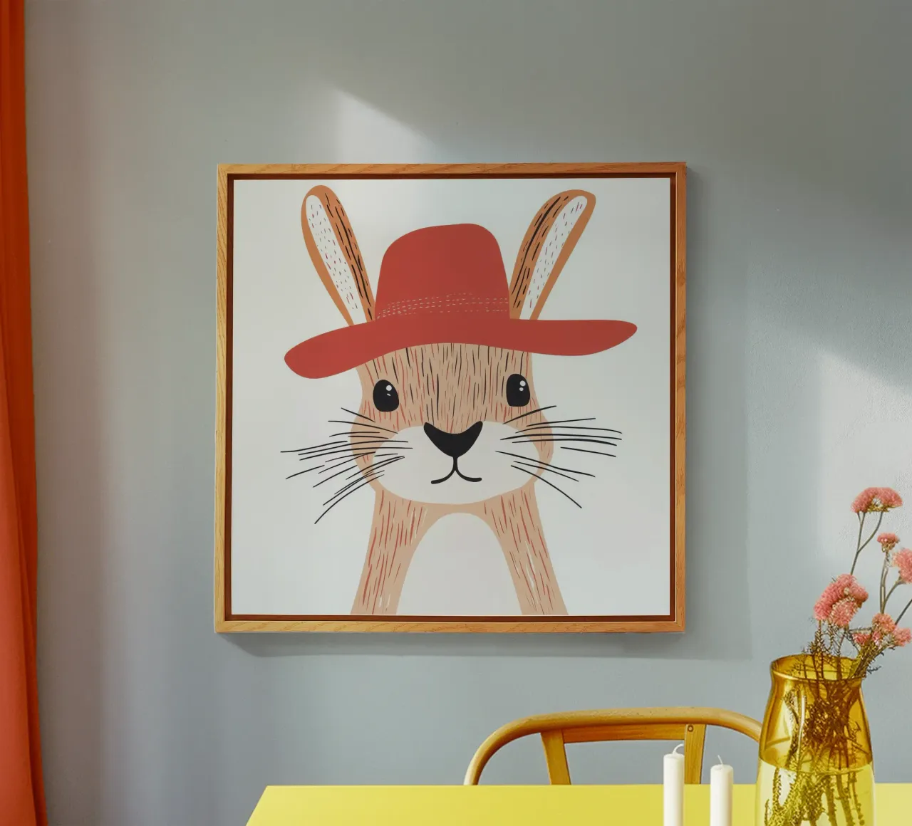 Cute Rabbit 2 plexiglass da So Cute Land - Affiches et posters