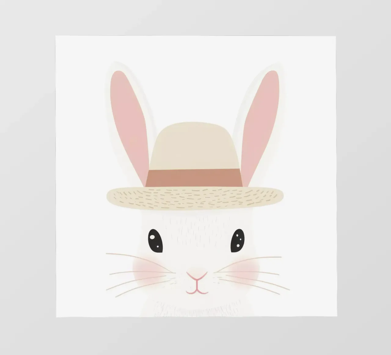 Cute Rabbit 3 telo in pvc da So Cute Land - Affiches et posters