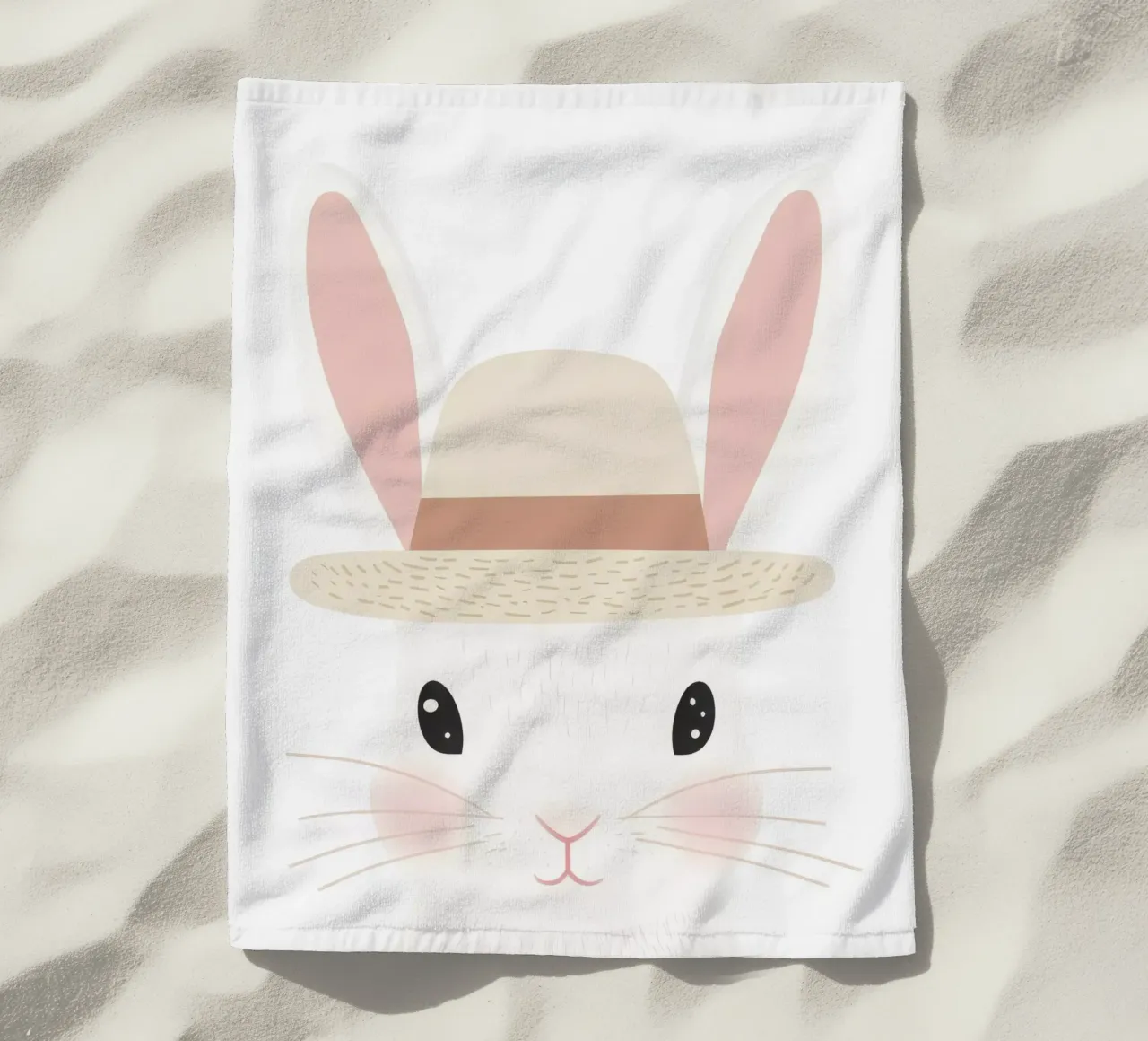 Cute Rabbit 3 telo mare da So Cute Land - Affiches et posters