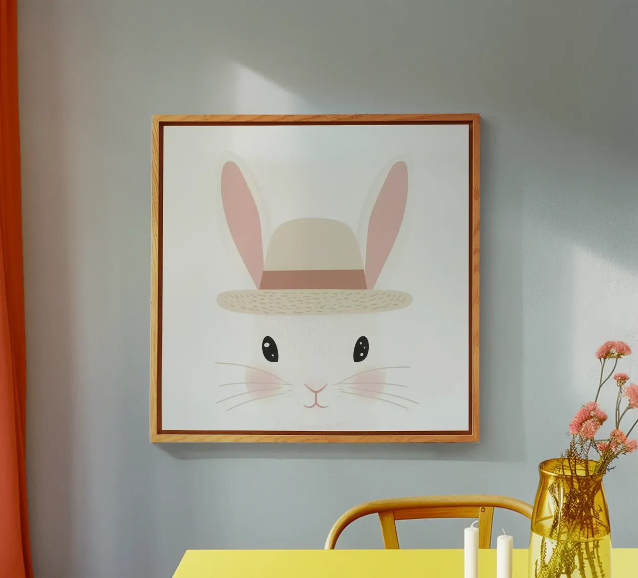 Cute Rabbit 3 plexiglass da So Cute Land - Affiches et posters