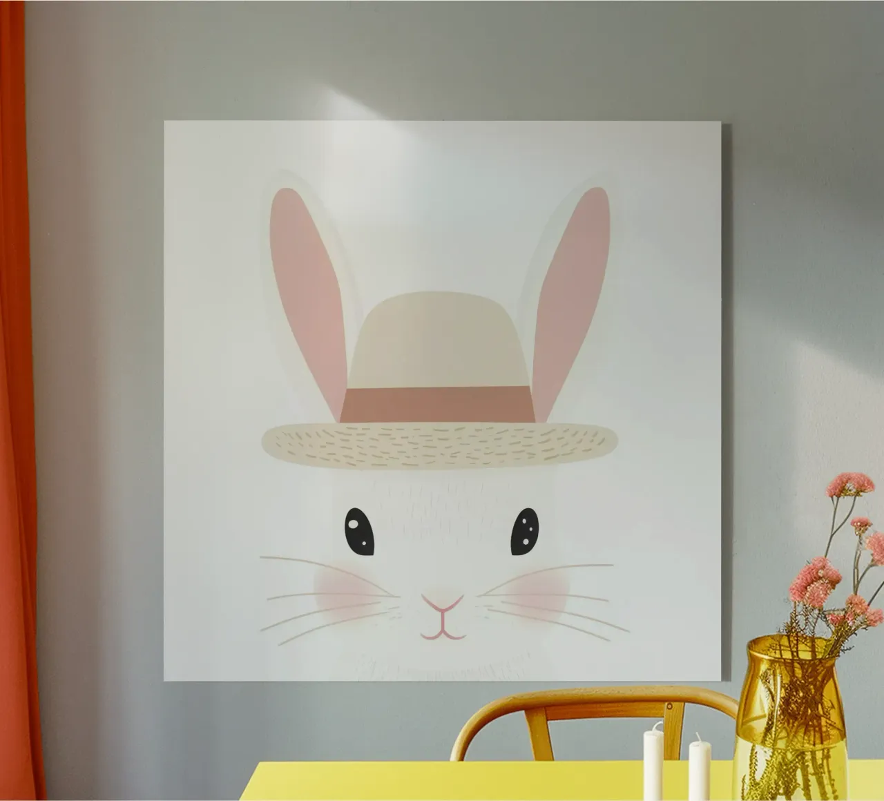 Cute Rabbit 3 Acryl-Glas von So Cute Land - Affiches et posters