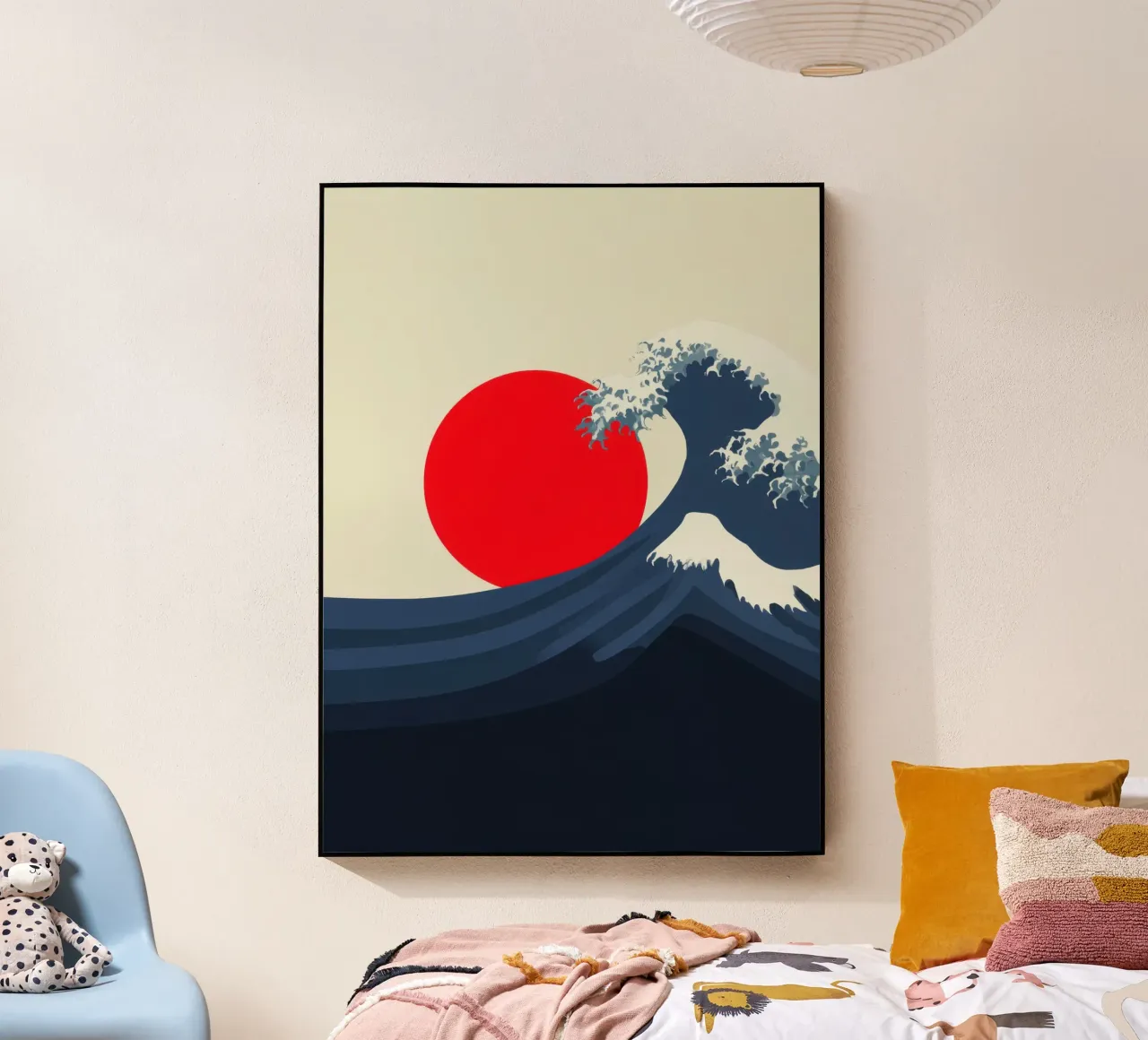 When the Wave Decides acrylic glass by michi