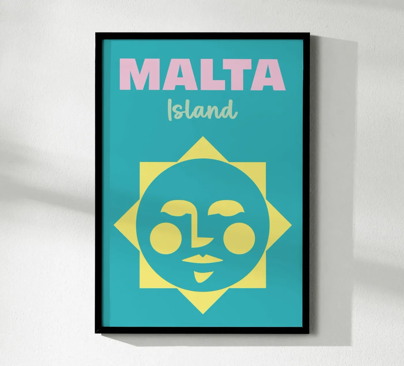 Malta Islands poster da Colorful Homes