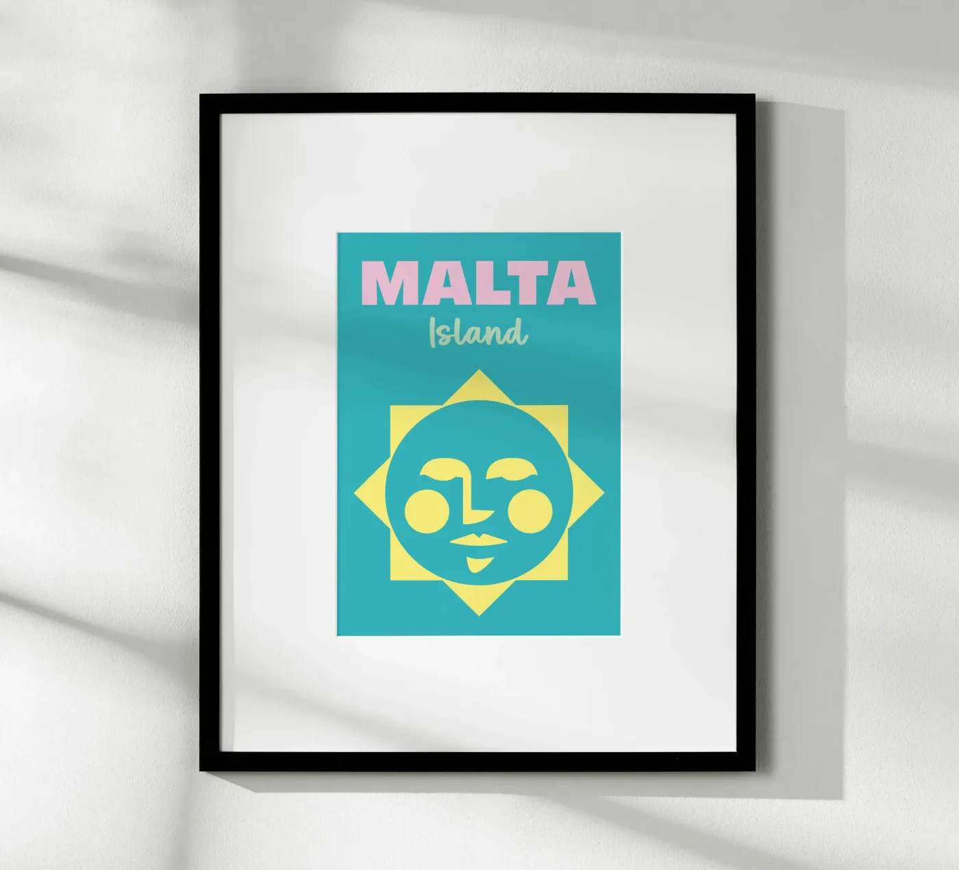 Malta Islands poster da Colorful Homes