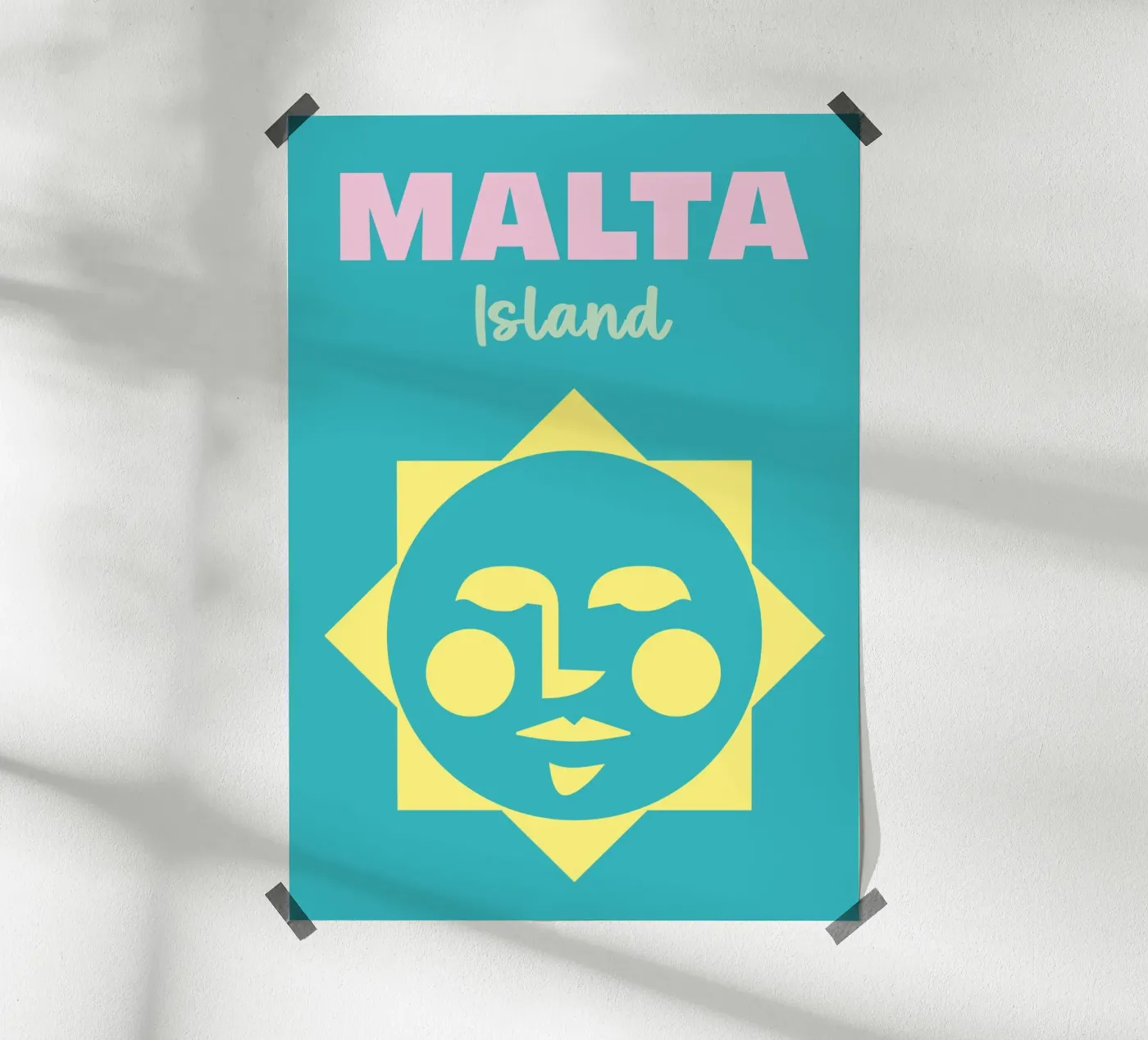 Malta Islands poster da Colorful Homes