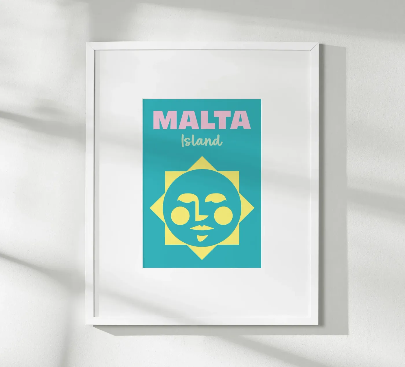 Malta Islands poster da Colorful Homes