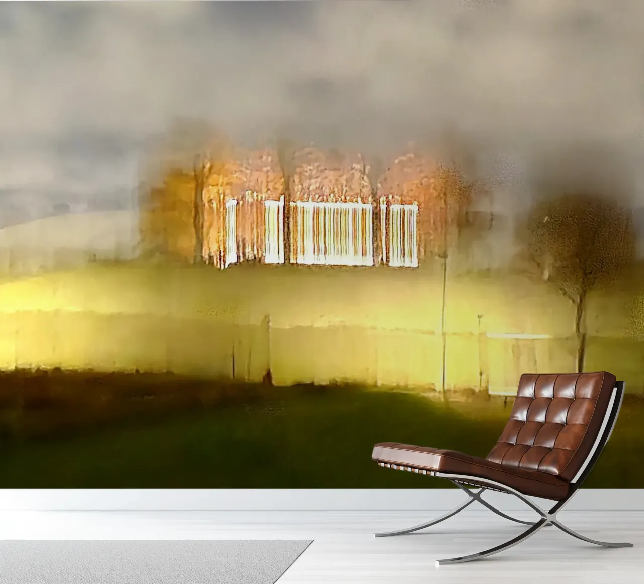 Landschap fotobehang van Piccola Serenata