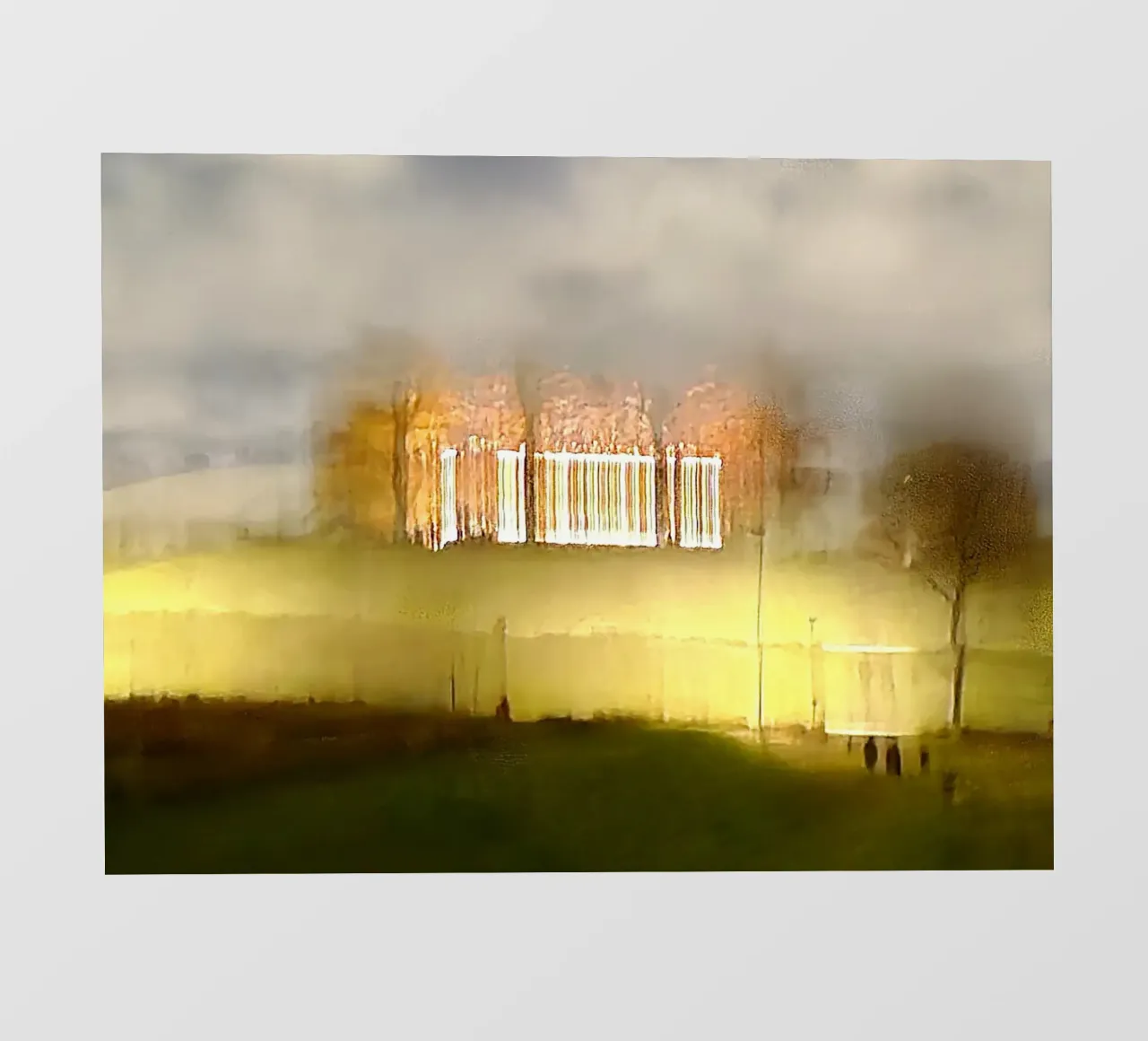 Landschap fotobehang van Piccola Serenata