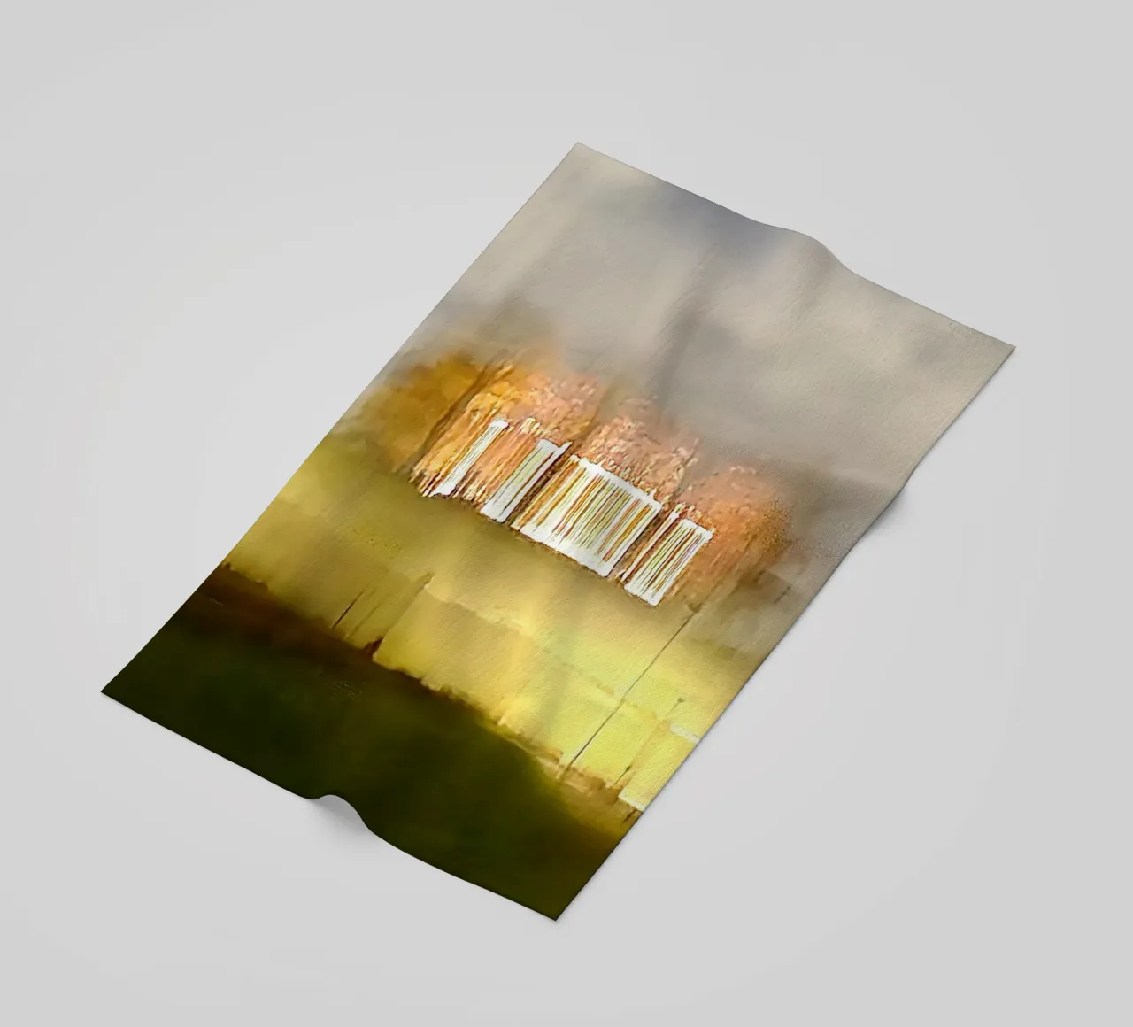 Landschap strandhanddoek van Piccola Serenata