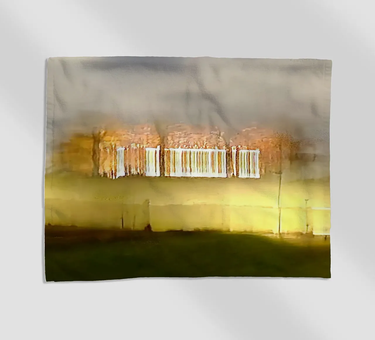 Landschap strandhanddoek van Piccola Serenata