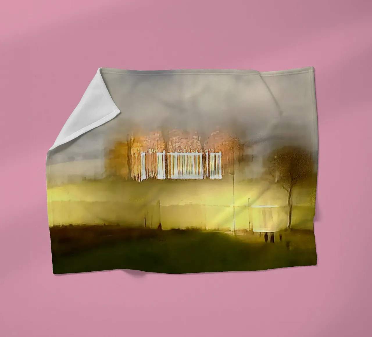 Landschaft Fleecedecke von Piccola Serenata