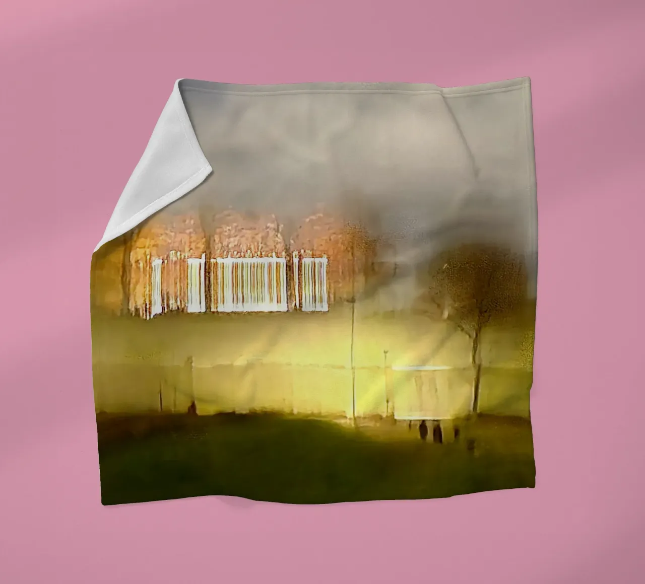 Landschaft Fleecedecke von Piccola Serenata