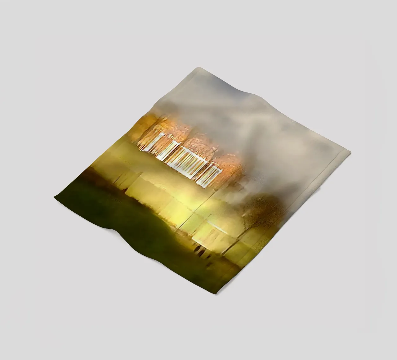 Landschaft Fleecedecke von Piccola Serenata