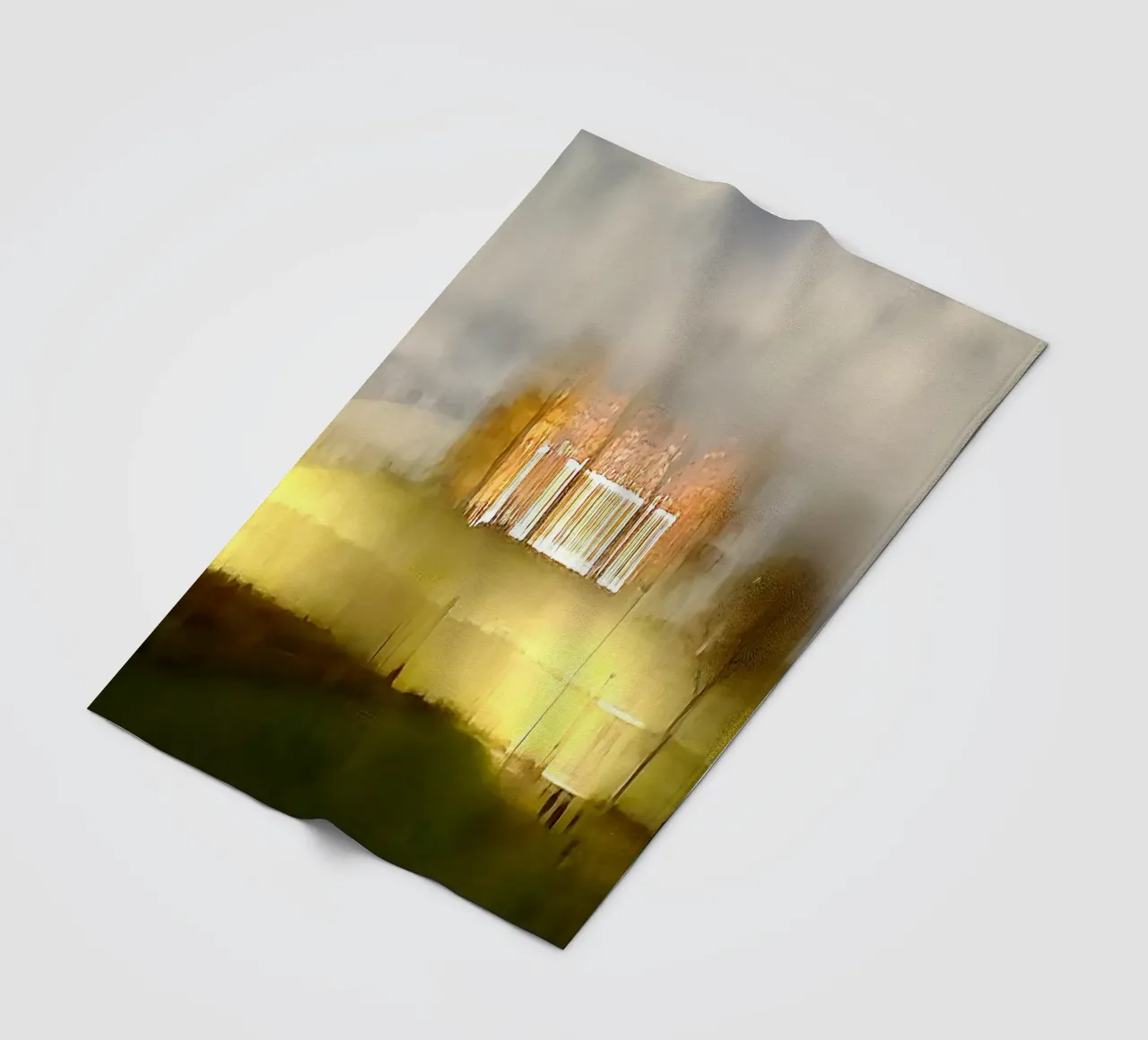 Landschaft Fleecedecke von Piccola Serenata