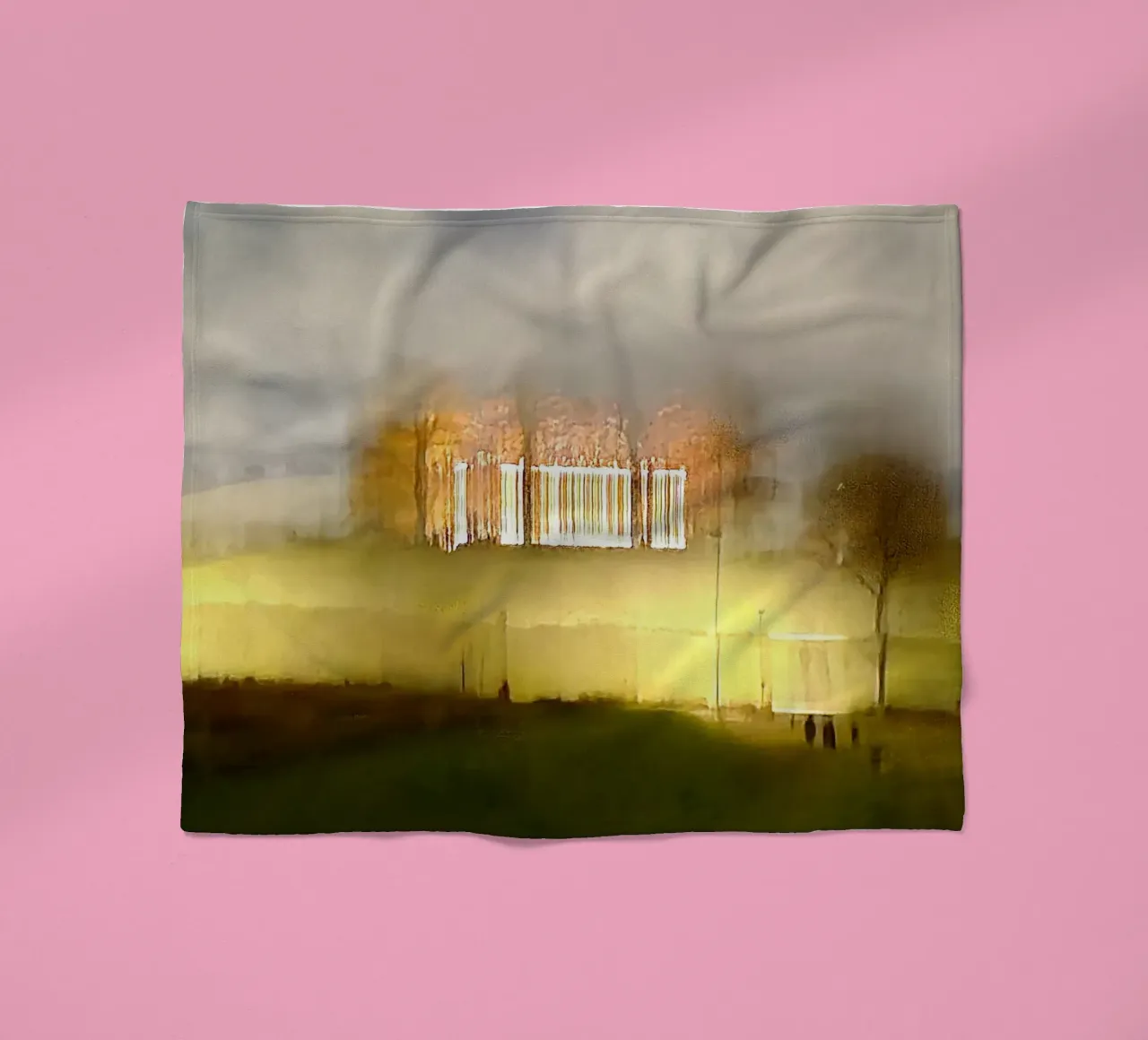 Landschaft Fleecedecke von Piccola Serenata